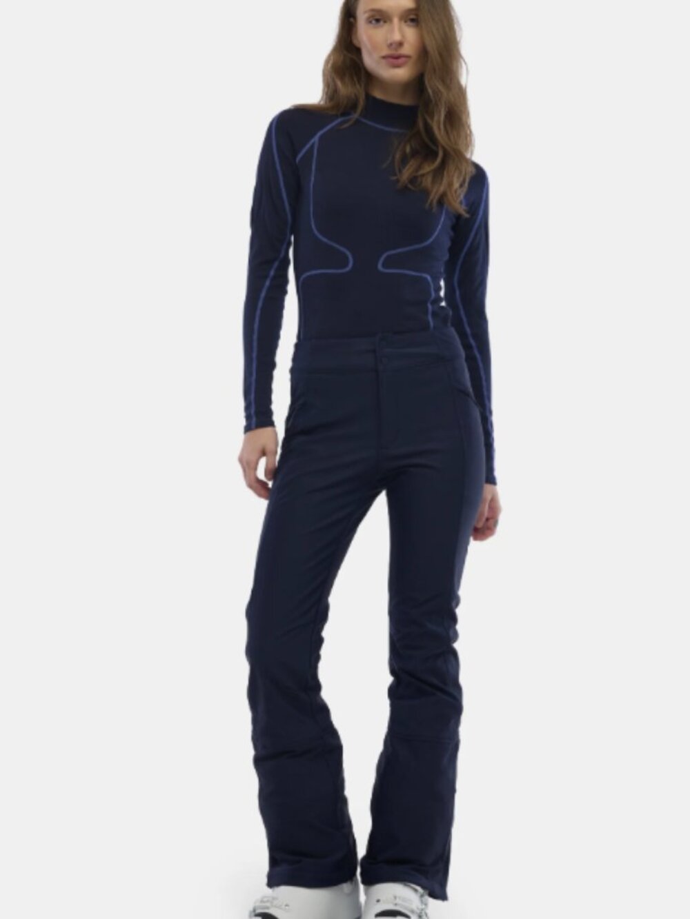 Halfdays Emma Soft Shell Pant- Navy